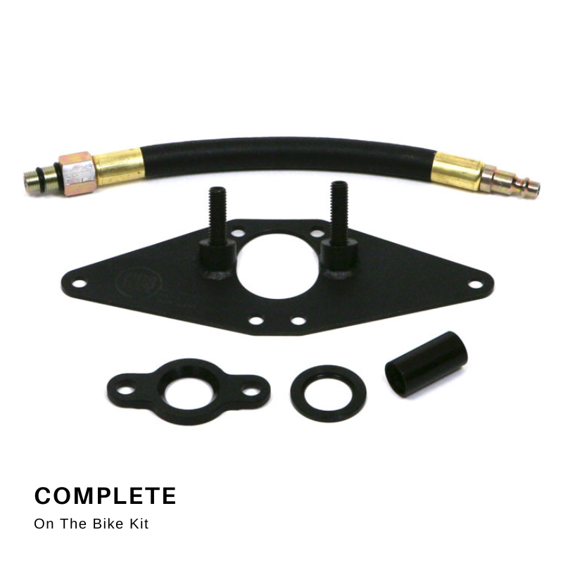 Complete on-the-bike kit contents